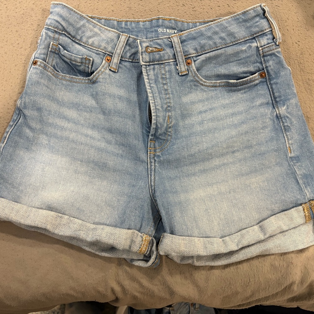 Old Navy Women's Faded Blue Jean Shorts